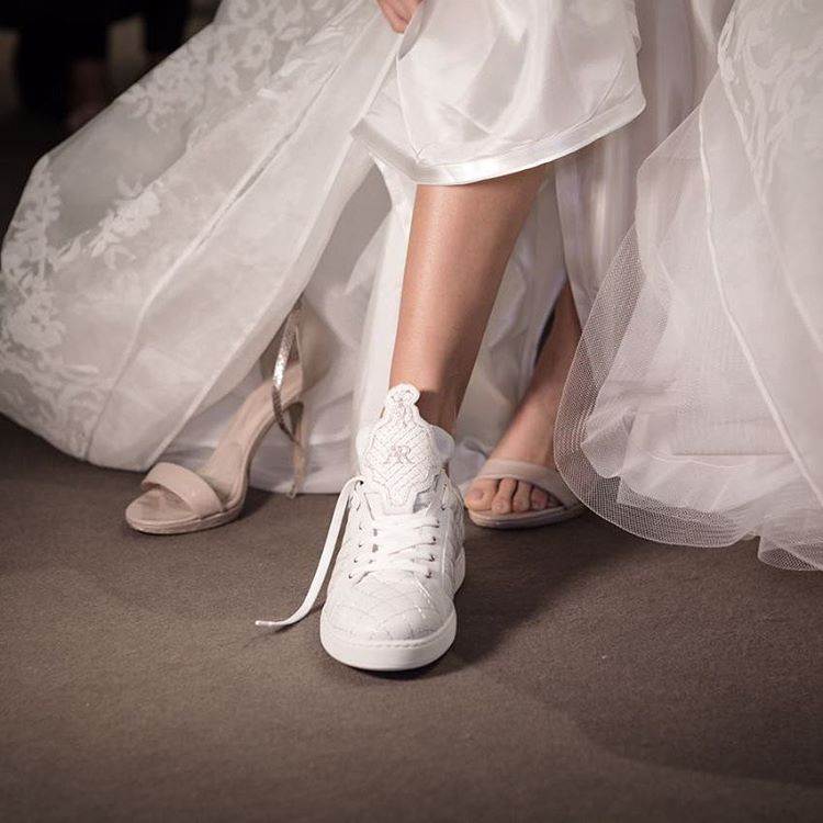 sneakers da sposa